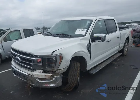 2021 Ford F-150 Lariat z USA, uszkodzony, nr VIN 1FTFW1E54MFB55690